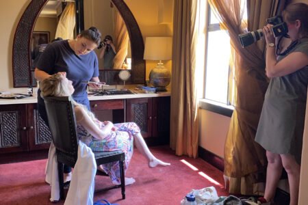 Preparing for a wedding